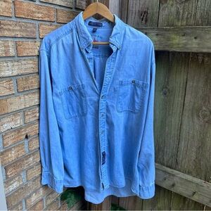 G.H. Bass & Co. Light Blue Denim Shirt